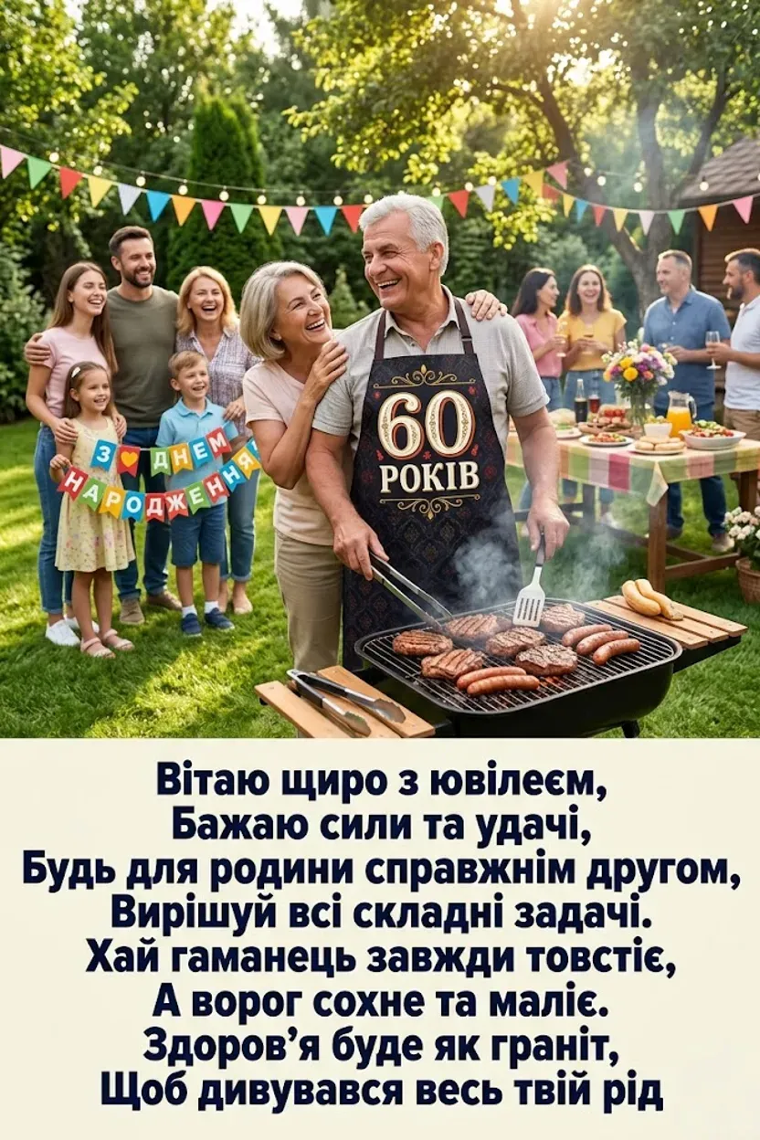 Золота пора: найтепліші слова до 60-річного ювілею
