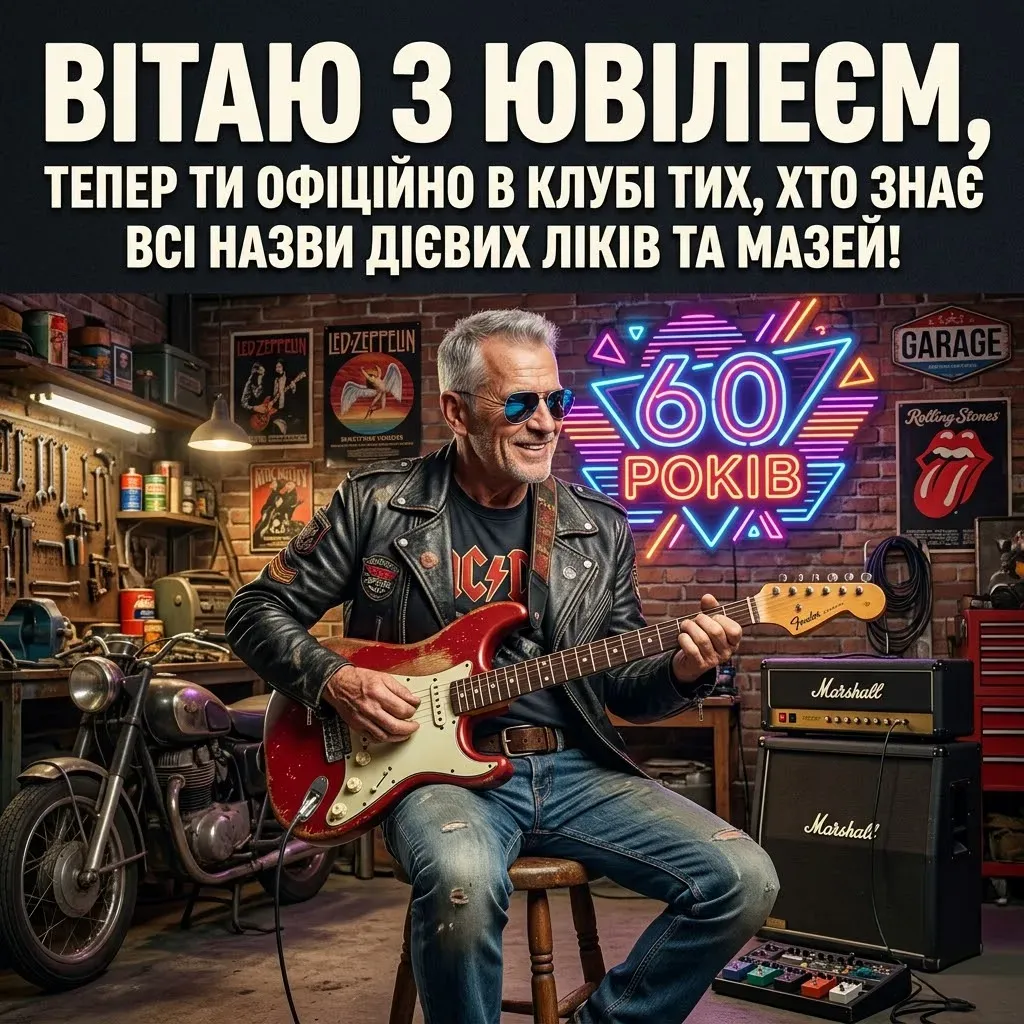 Золота пора: найтепліші слова до 60-річного ювілею