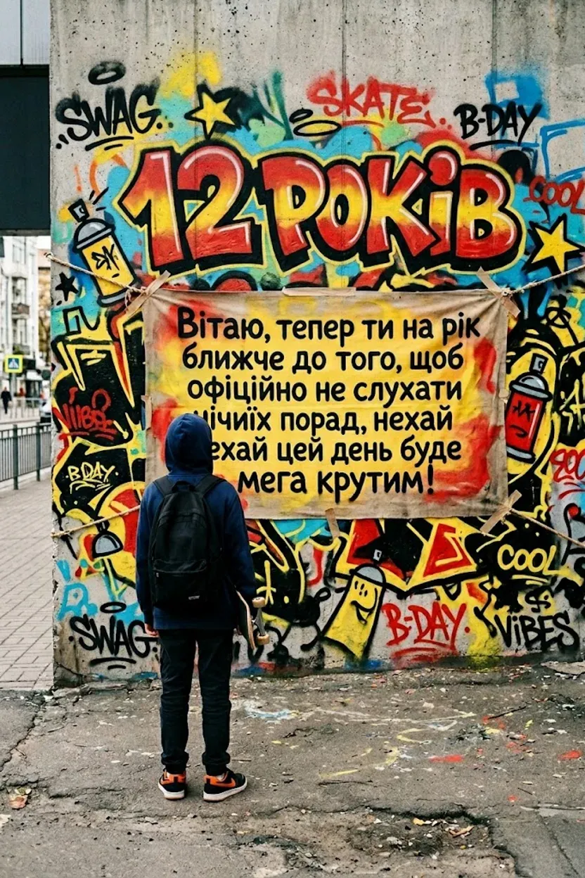 З днем народження на 12 років: круті побажання для іменинника та іменинниці