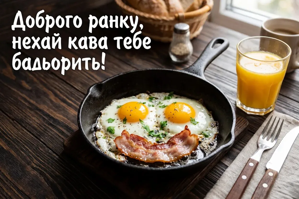 Доброго ранку своїми словами коханому: душевні побажання та ніжні листівки