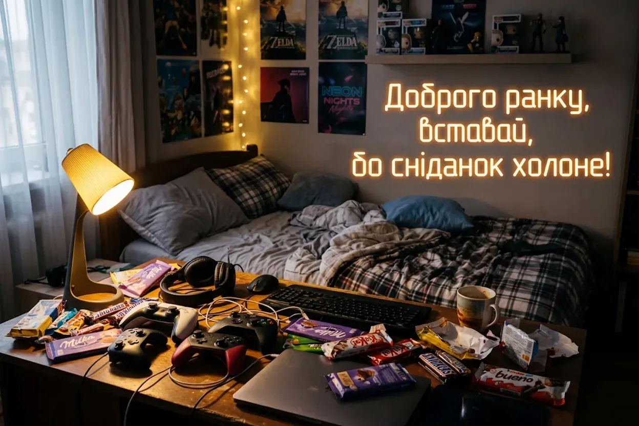 Доброго ранку своїми словами коханому: душевні побажання та ніжні листівки