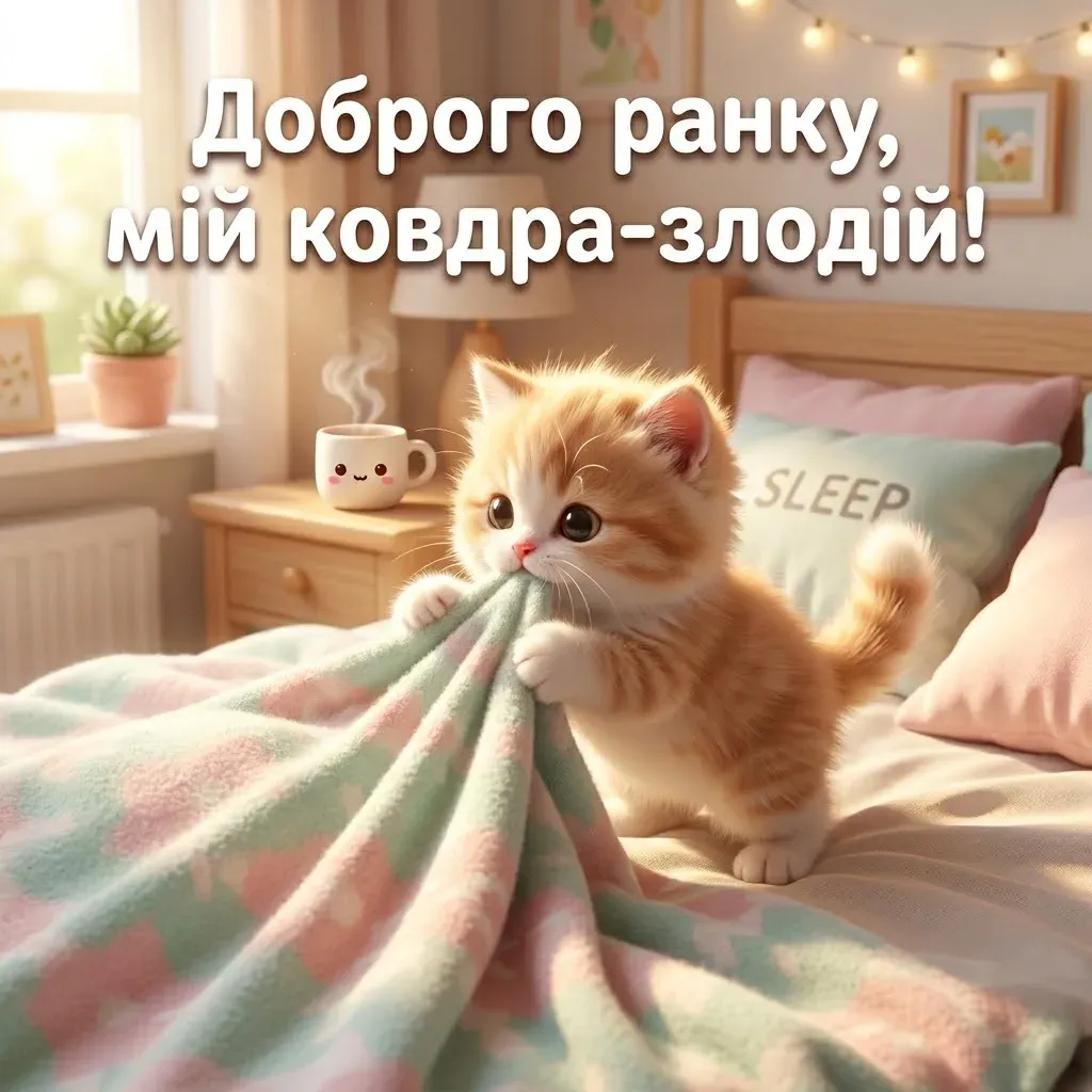 Доброго ранку своїми словами коханому: душевні побажання та ніжні листівки