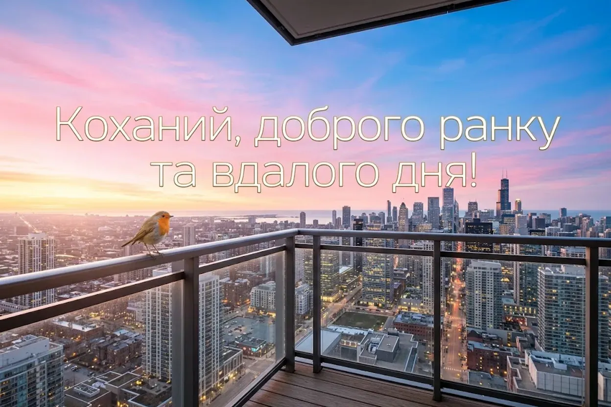 Доброго ранку своїми словами коханому: душевні побажання та ніжні листівки