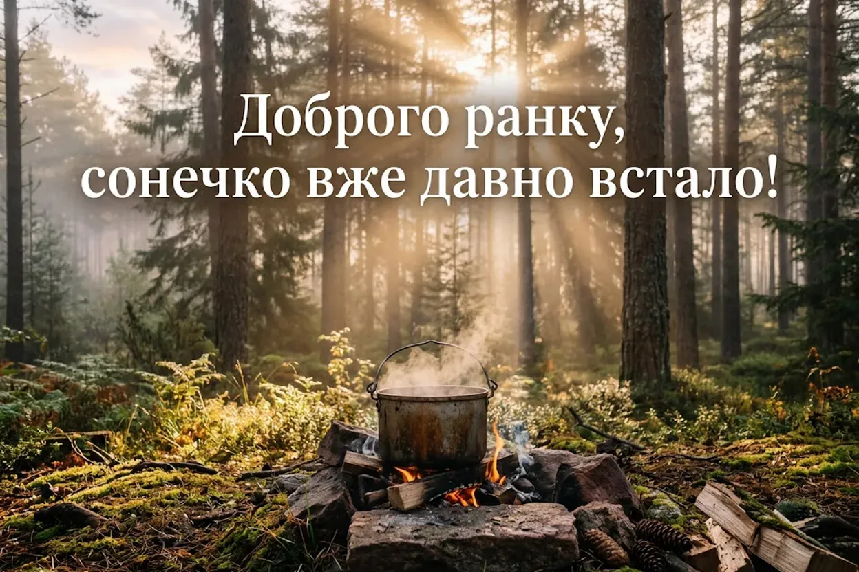 Доброго ранку своїми словами коханому: душевні побажання та ніжні листівки