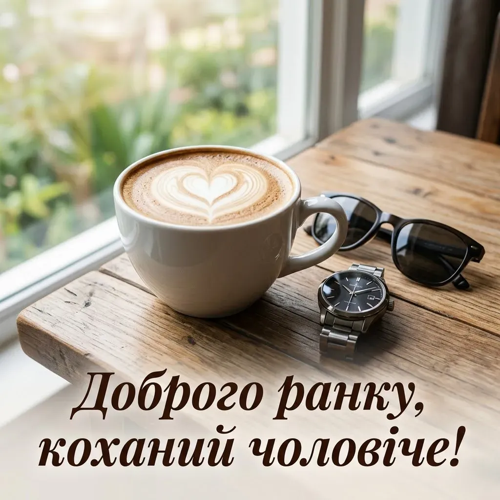Доброго ранку своїми словами коханому: душевні побажання та ніжні листівки