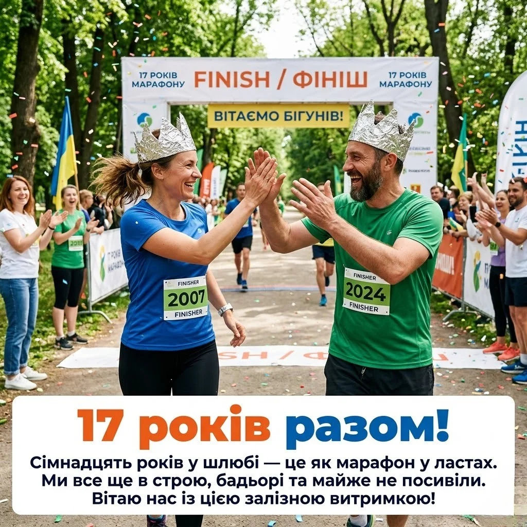 Сімнадцята річниця: Свято олова, троянд та справжньої вірності