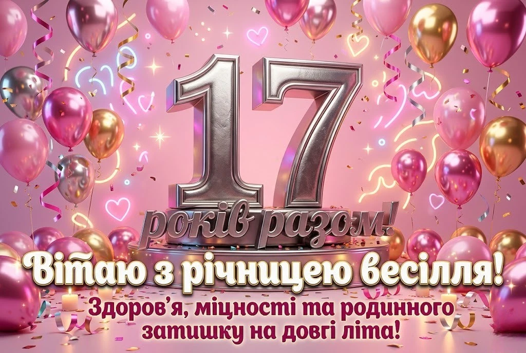 Сімнадцята річниця: Свято олова, троянд та справжньої вірності