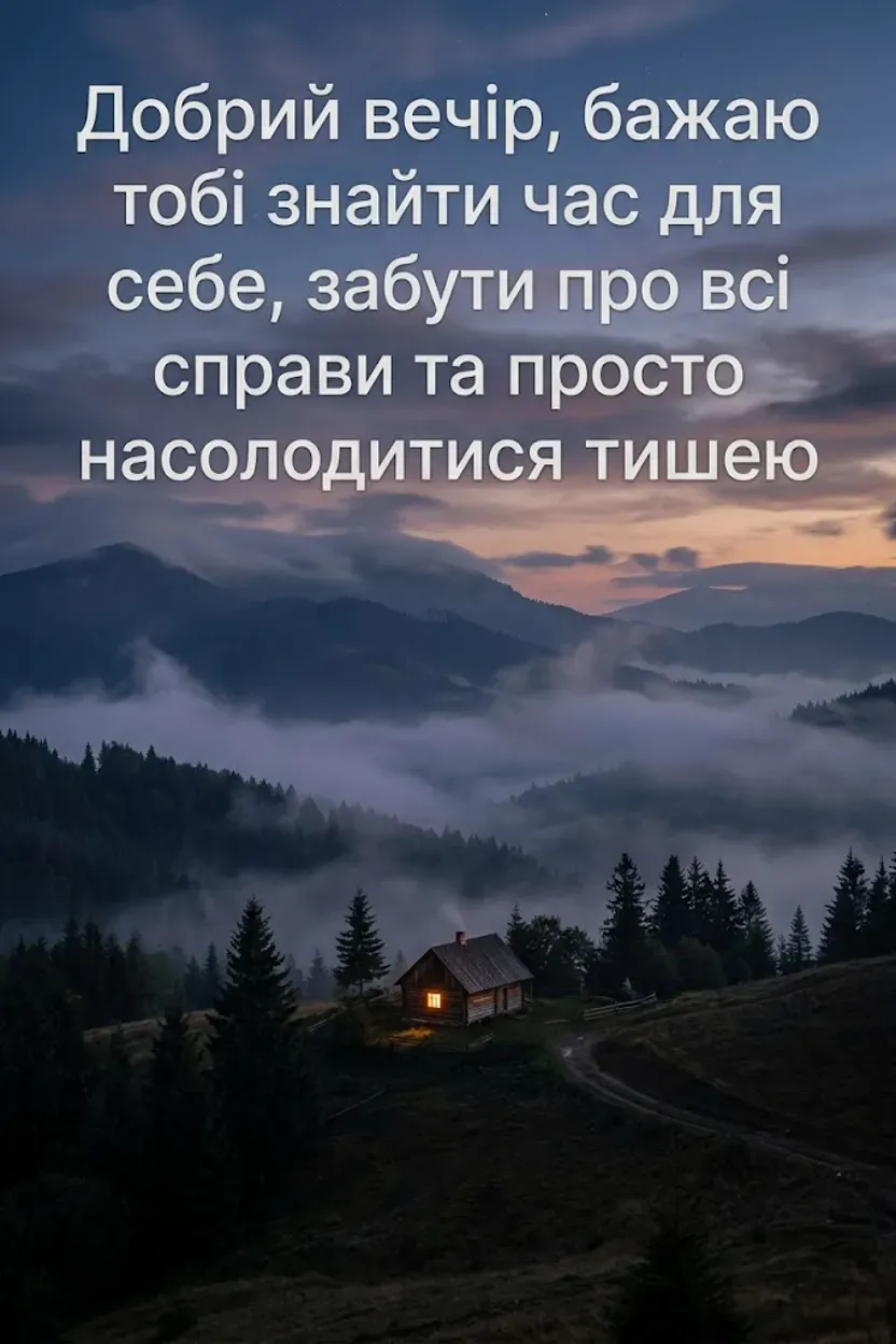 Добрий вечір: найкращі картинки для затишного настрою