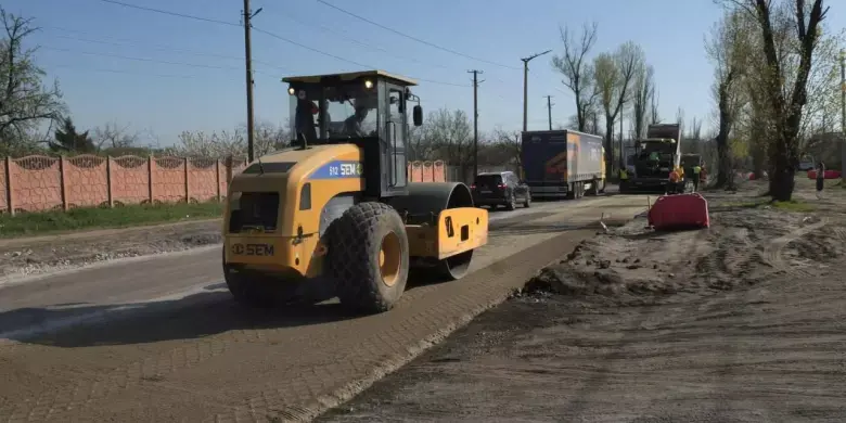 Криворізькі дорожники планують завершити оновлення вулиці 17-ї танкової бригади до кінця весни