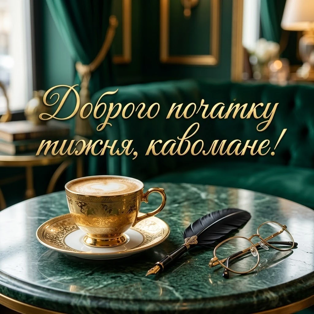 Доброго початку тижня: щирі побажання та красиві листівки для натхнення