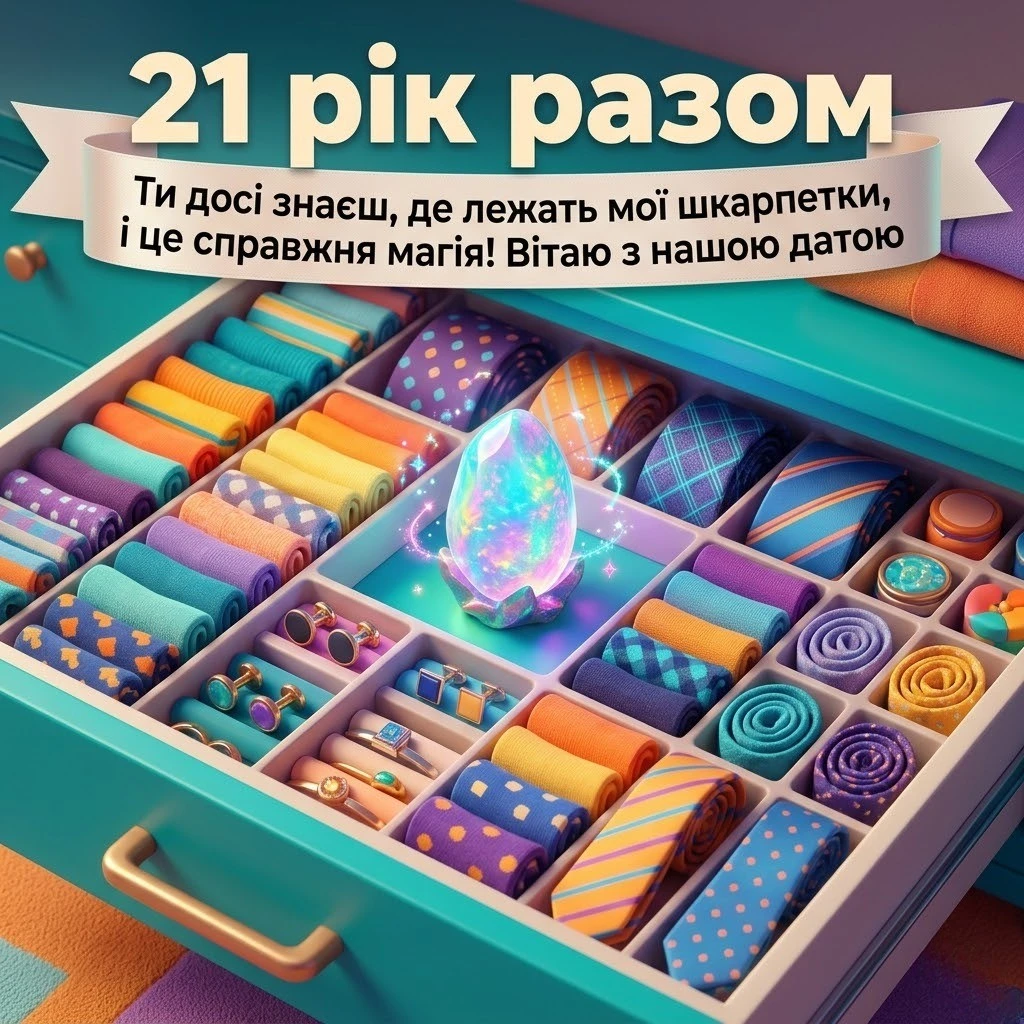 Що побажати на опалове весілля: 21 рік міцного кохання