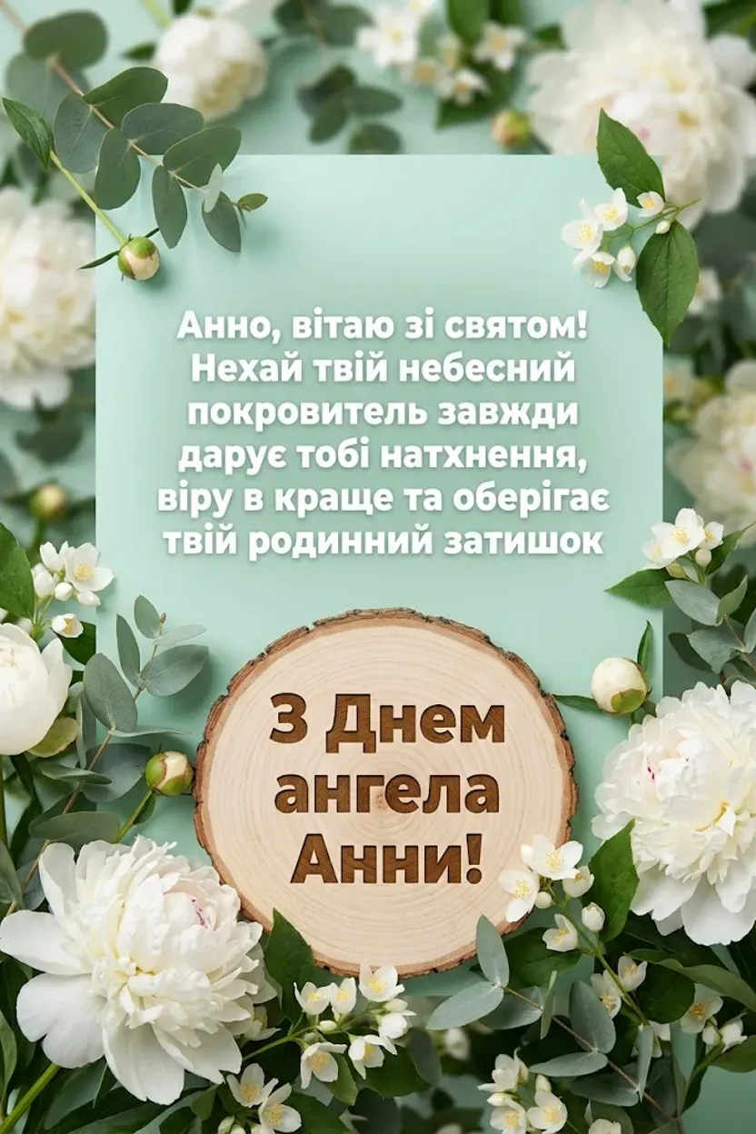 З днем ангела, Анно! Душевні слова та поезія до свята