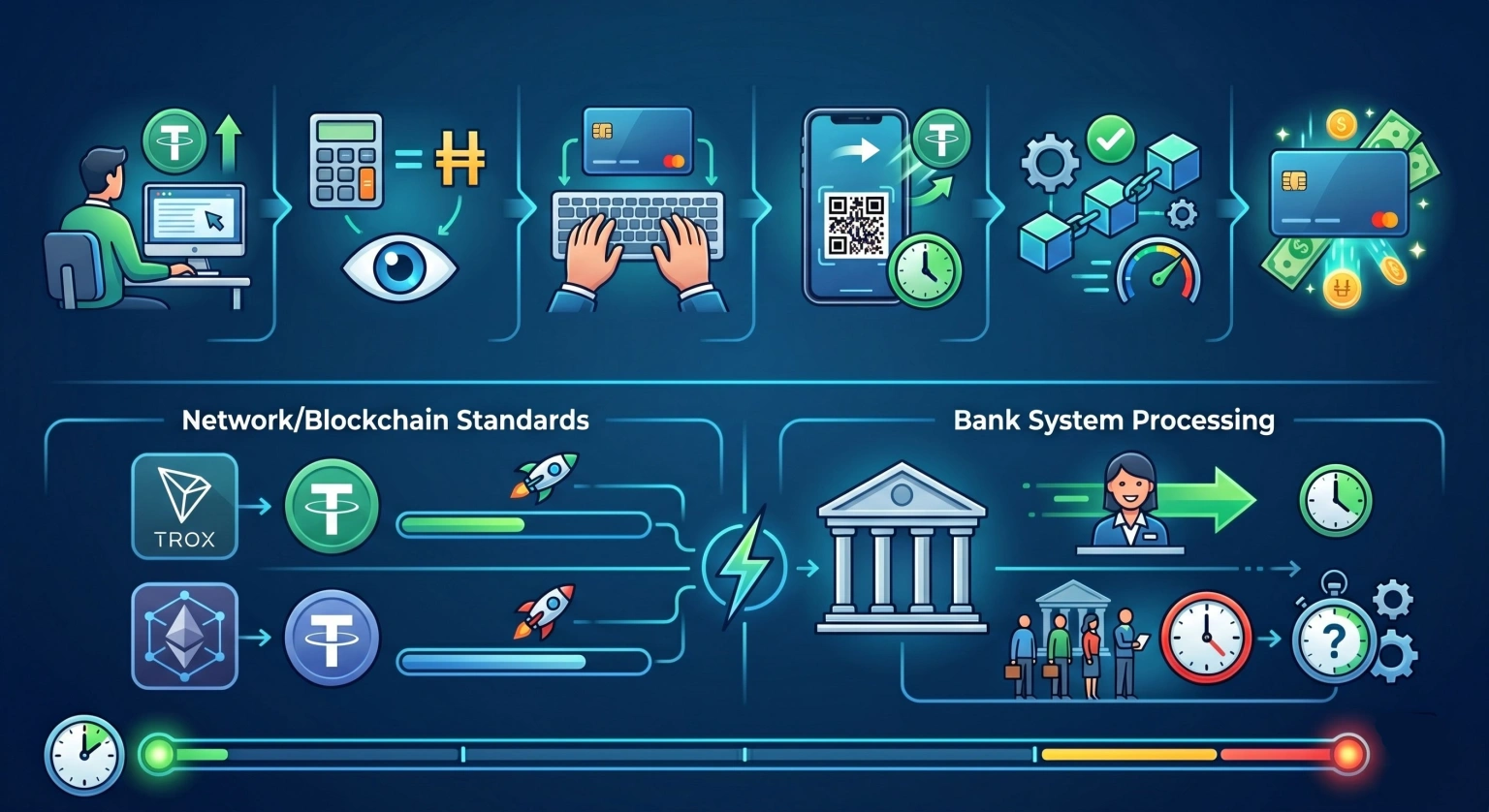 Обмін Tether (USDT) на українські гривні (UAH)