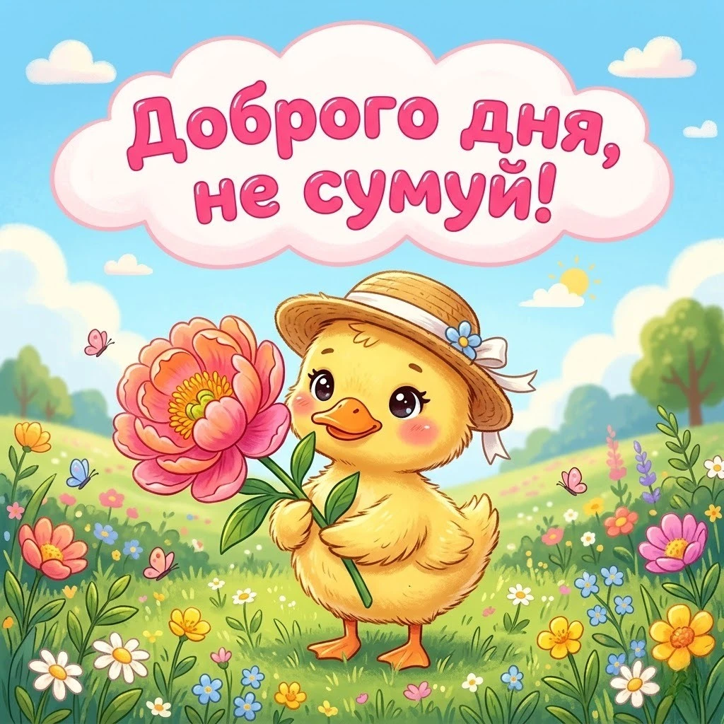 Листівки доброго дня українською мовою: душевна добірка для гарного настрою