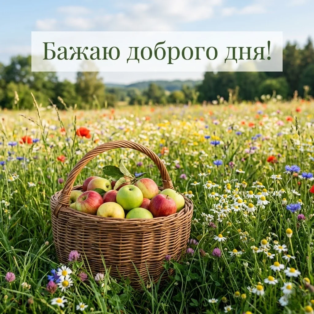 Листівки доброго дня українською мовою: душевна добірка для гарного настрою