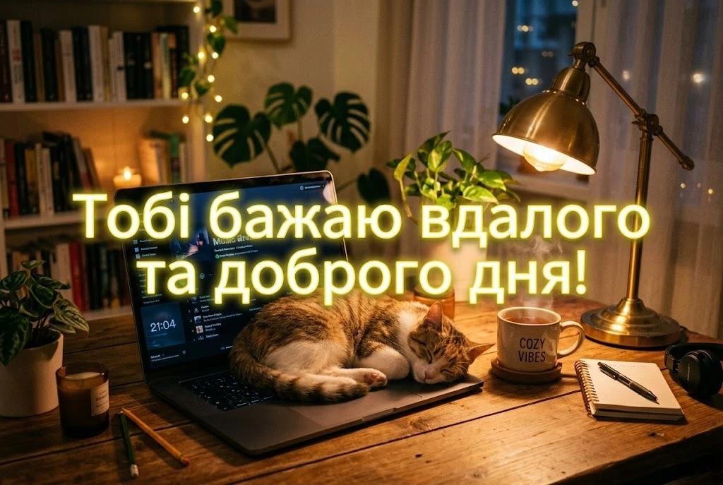 Листівки доброго дня українською мовою: душевна добірка для гарного настрою