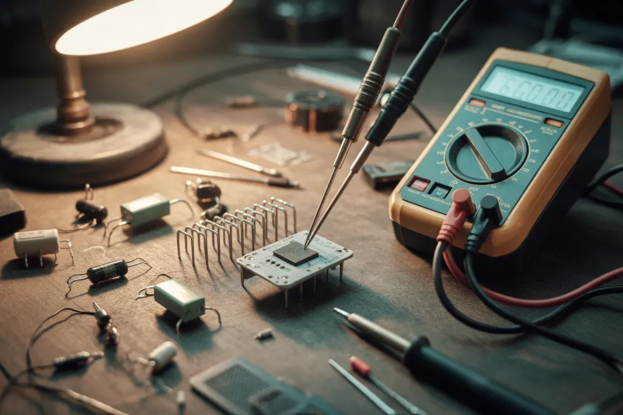 Повна діагностика транзисторів: від біполярних моделей до MOSFET