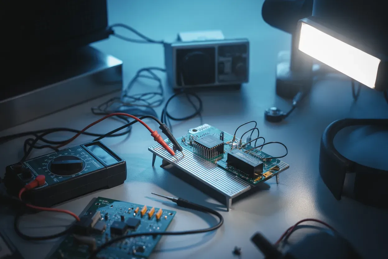 Повна діагностика транзисторів: від біполярних моделей до MOSFET