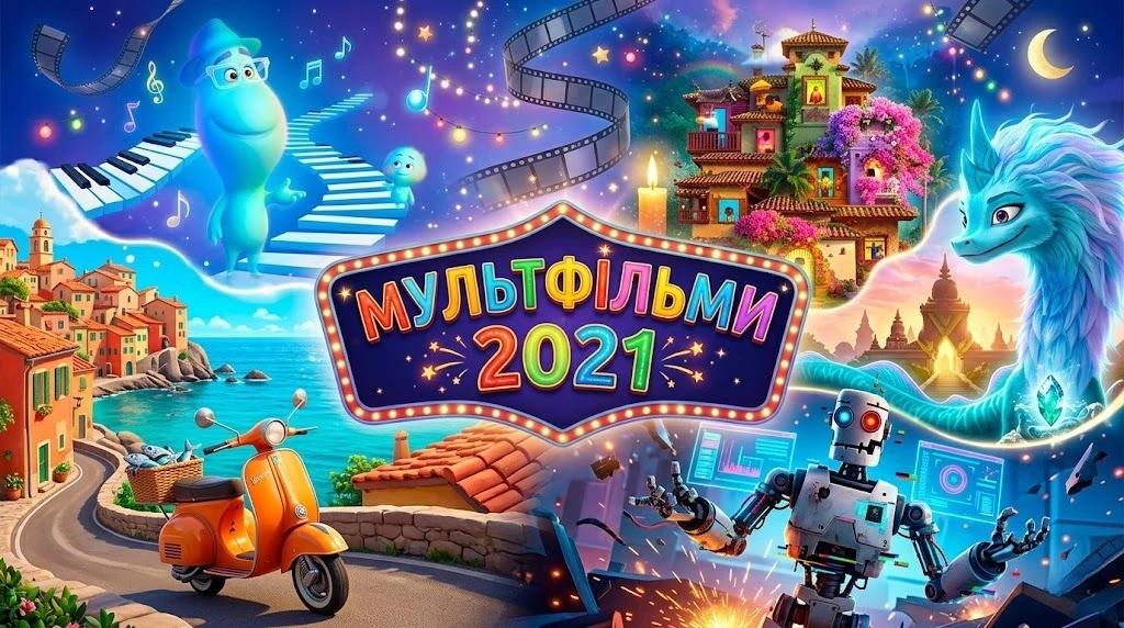 Мультфільми 2021 року: від супергероїв до пригод