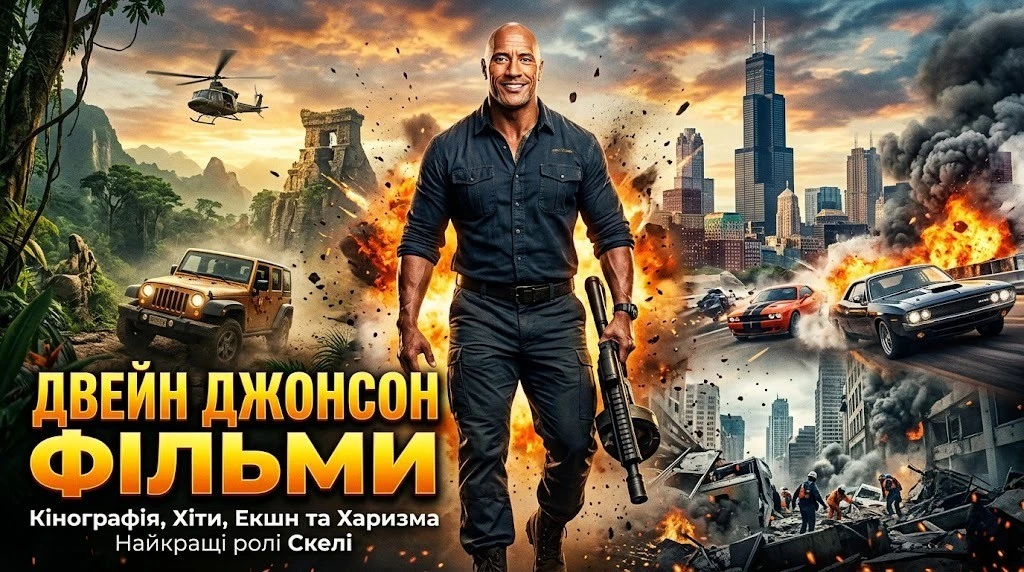 Найкращі фільми Двейна Джонсона за всі роки