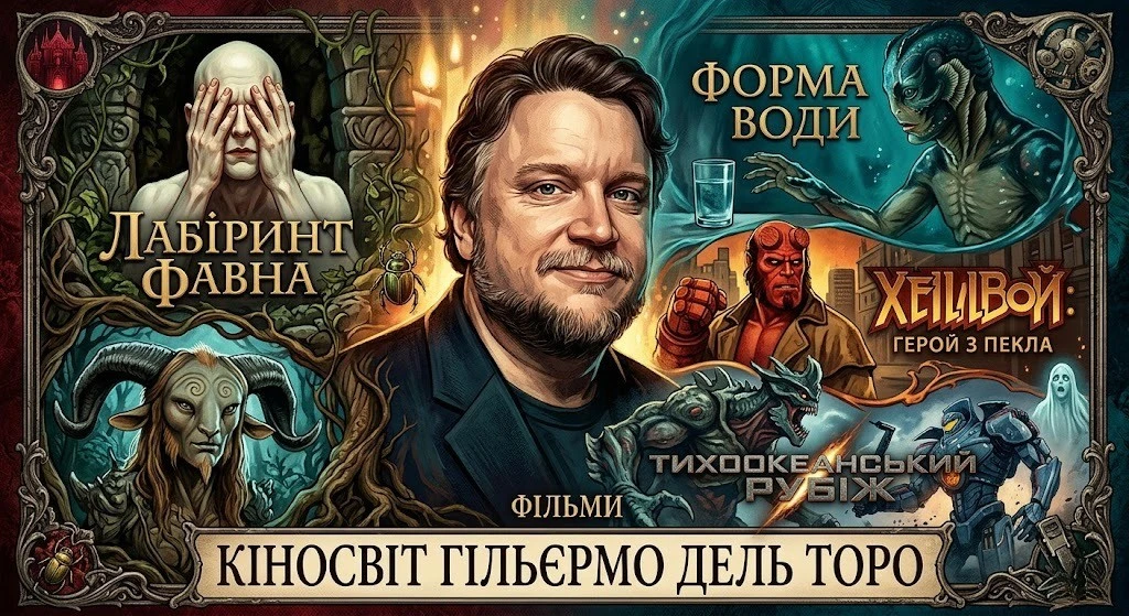 Фільми Ґільєрмо дель Торо від жахів до фентезі