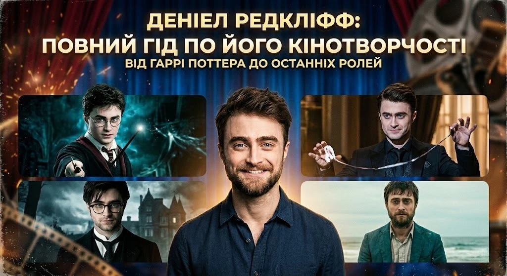 Кращі фільми з Деніелом Редкліффом для перегляду