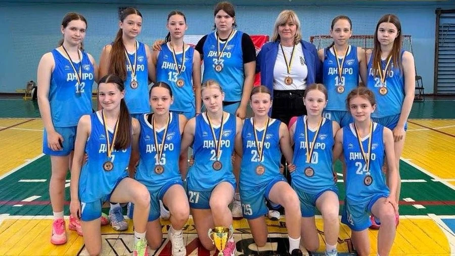 Дніпровські баскетболістки здобули медалі на національному чемпіонаті