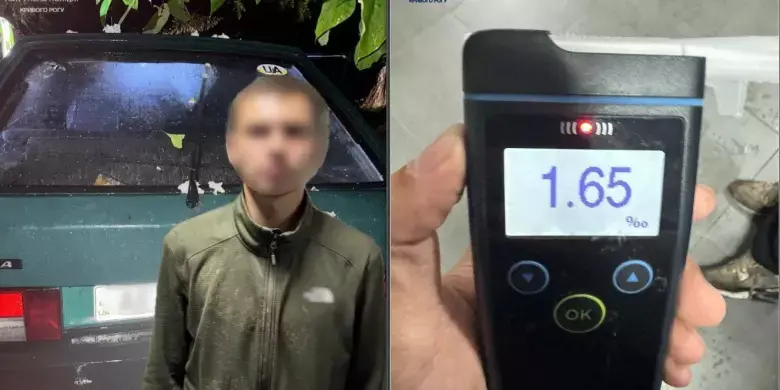 Патрульні Кривого Рогу піймали серійного порушника без прав та напідпитку