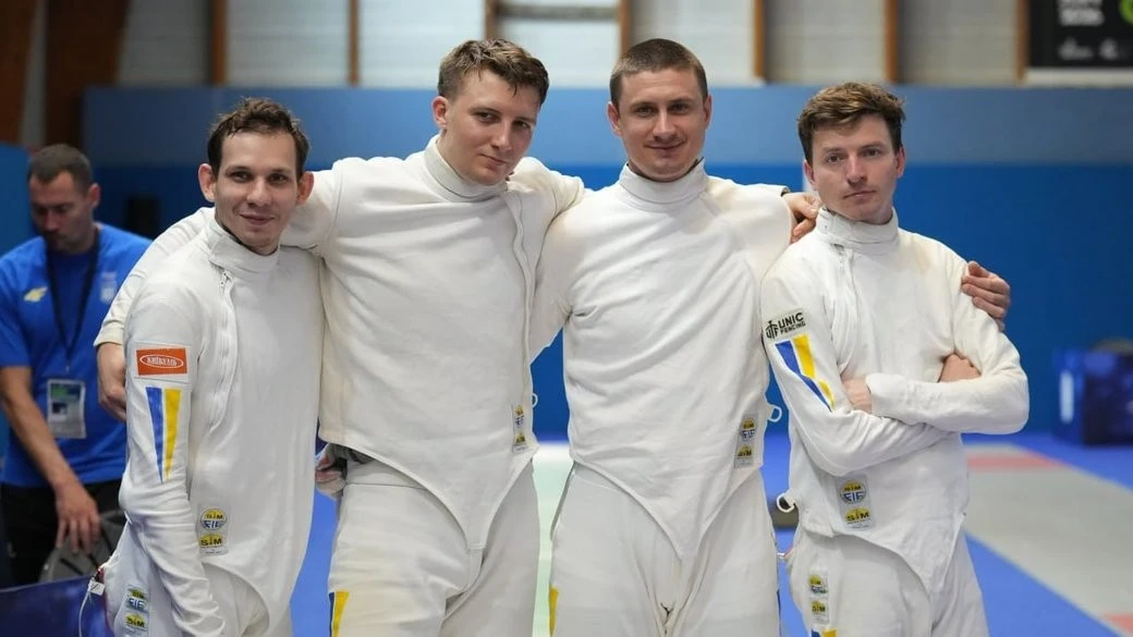 Українські шпажисти завоювали медаль на європейській першості у Франції