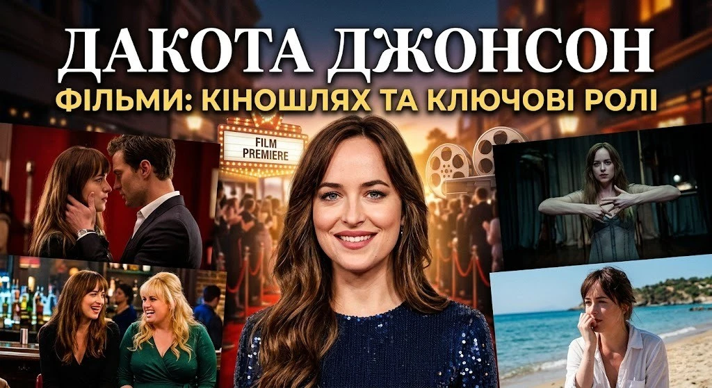Фільми Дакоти Джонсон: повний список із синопсисами