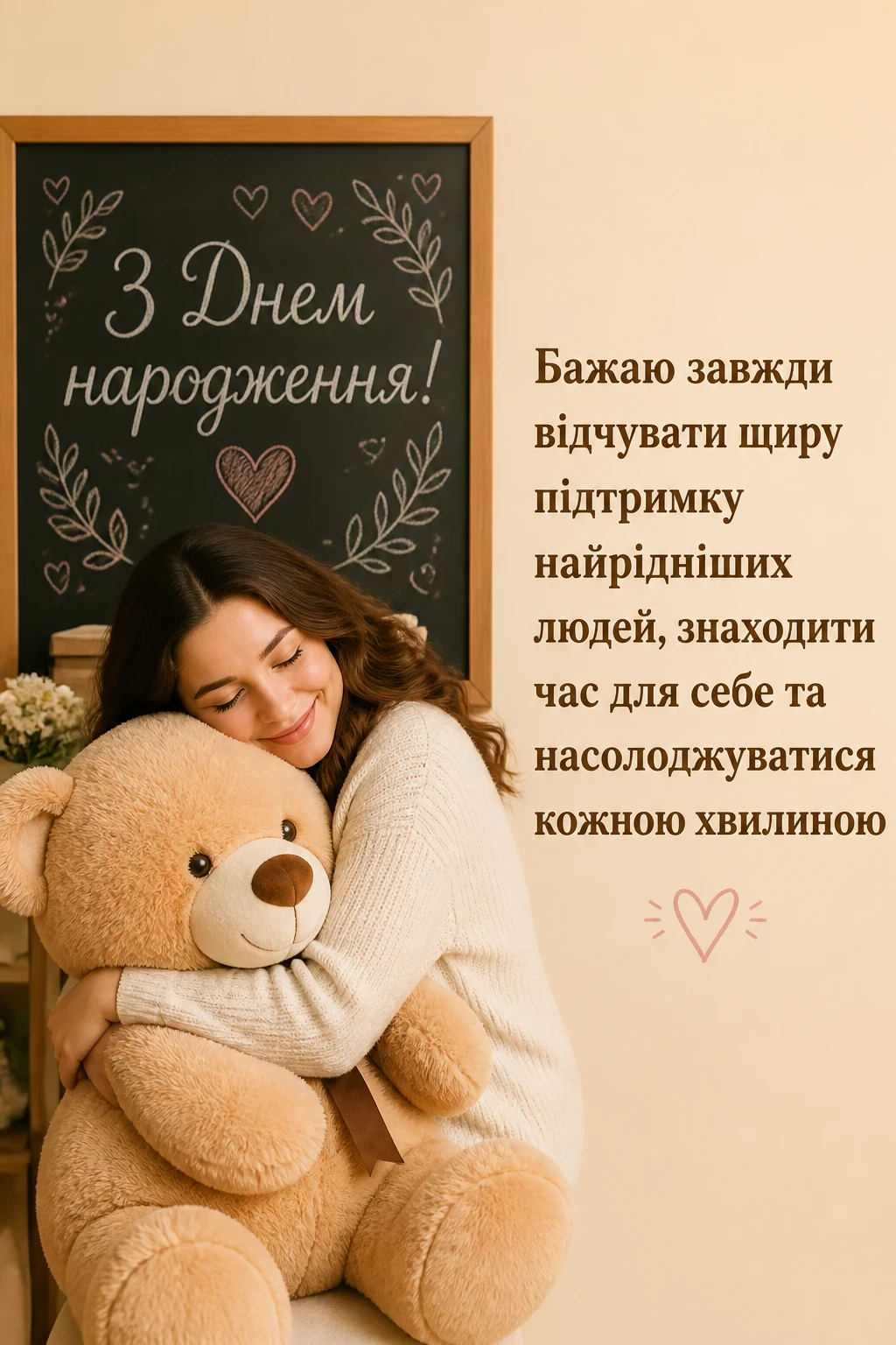 українські привітання з днем народження жінці
