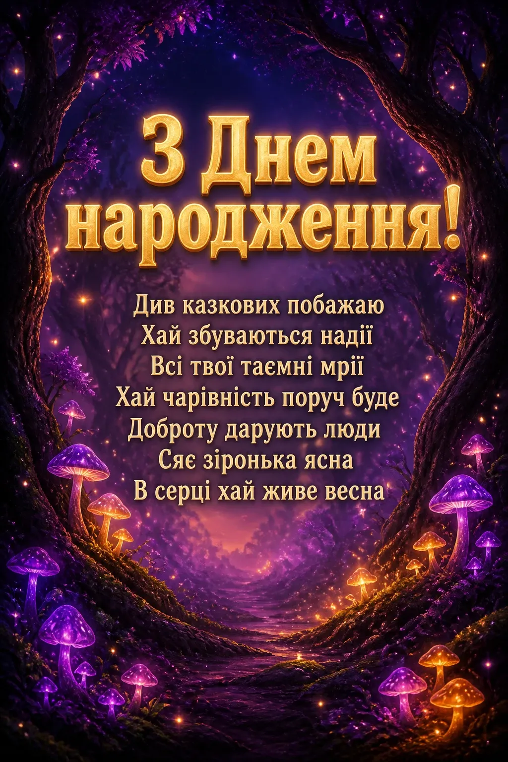 українські привітання з днем народження жінці