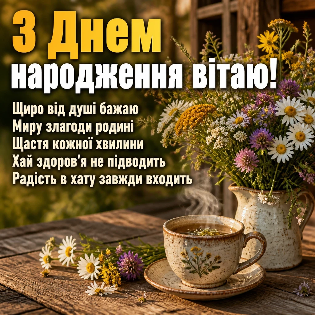 особливе привітання з днем народження сестрі