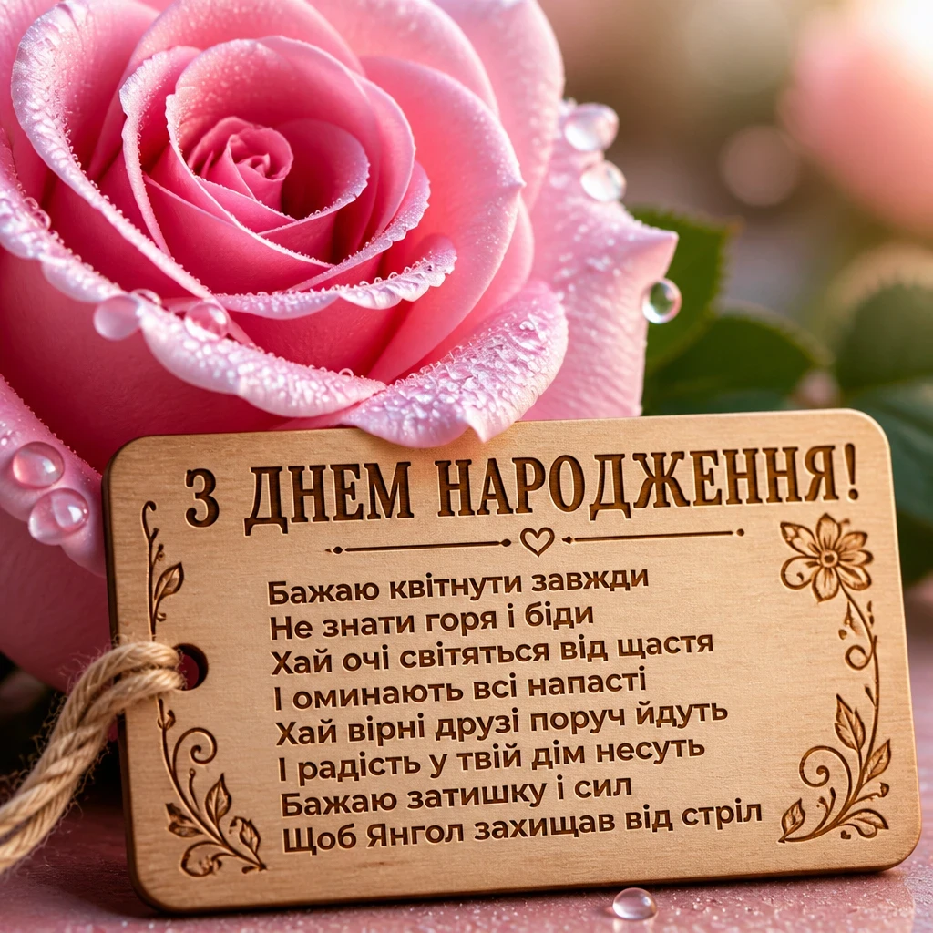особливе привітання з днем народження сестрі