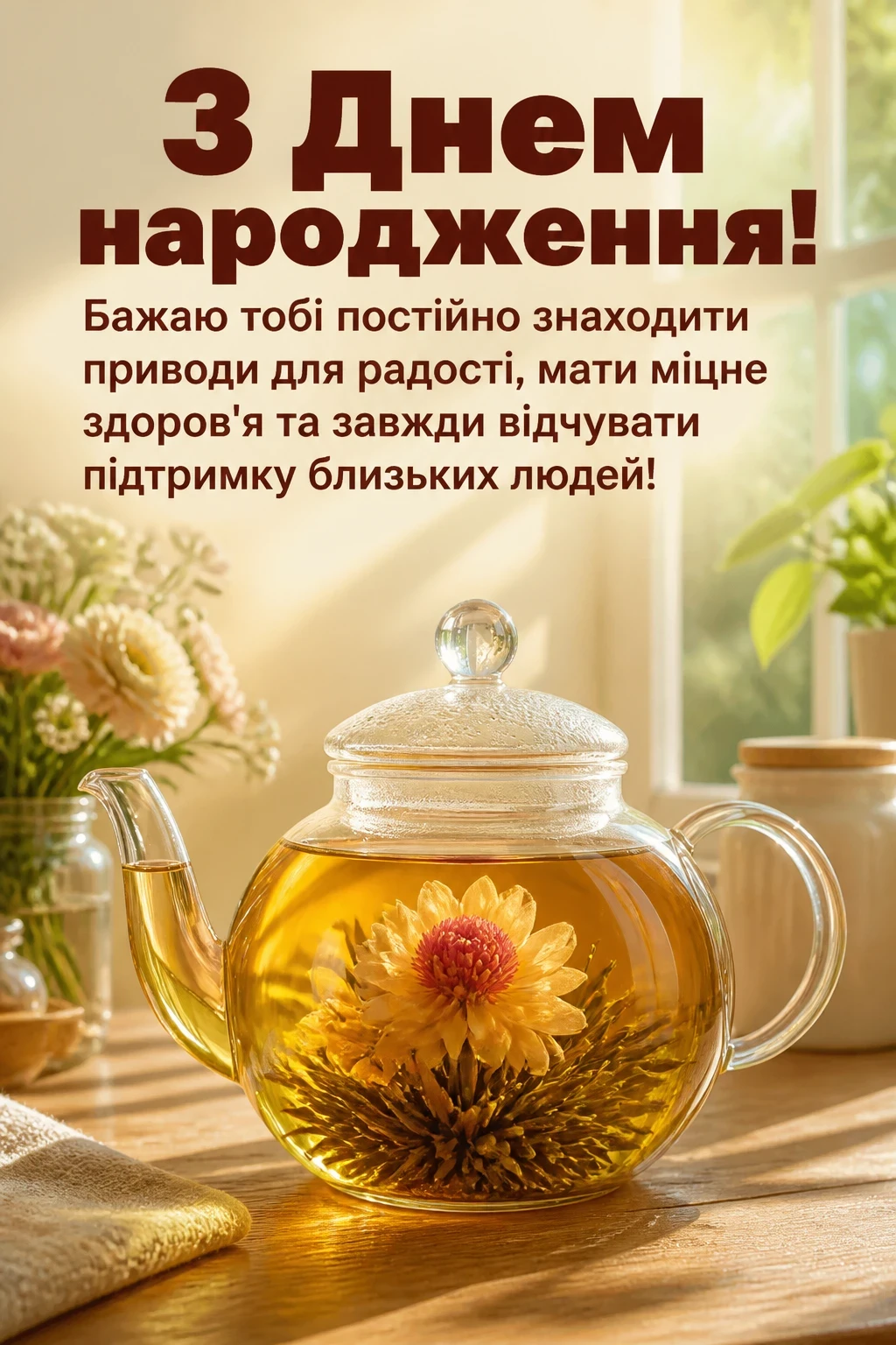 особливе привітання з днем народження сестрі