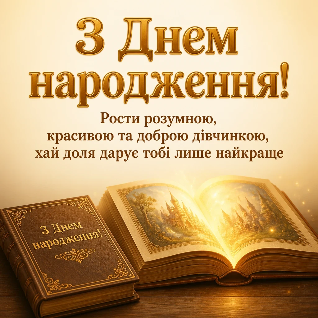 привітання з днем народження внучки від бабусі і дідуся
