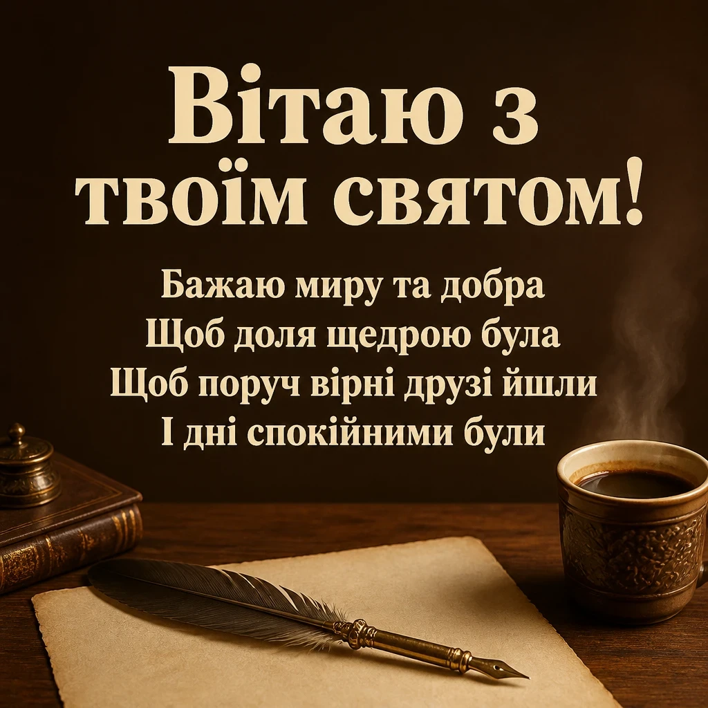 сердечні привітання з днем народження мужчині
