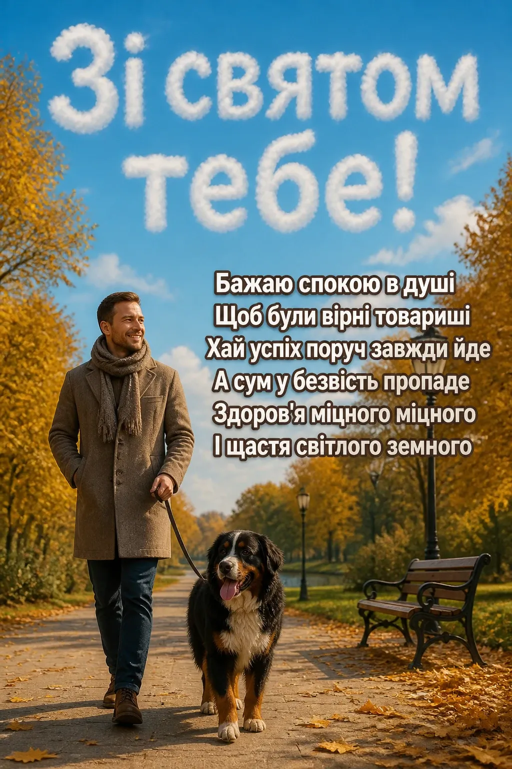 сердечні привітання з днем народження мужчині