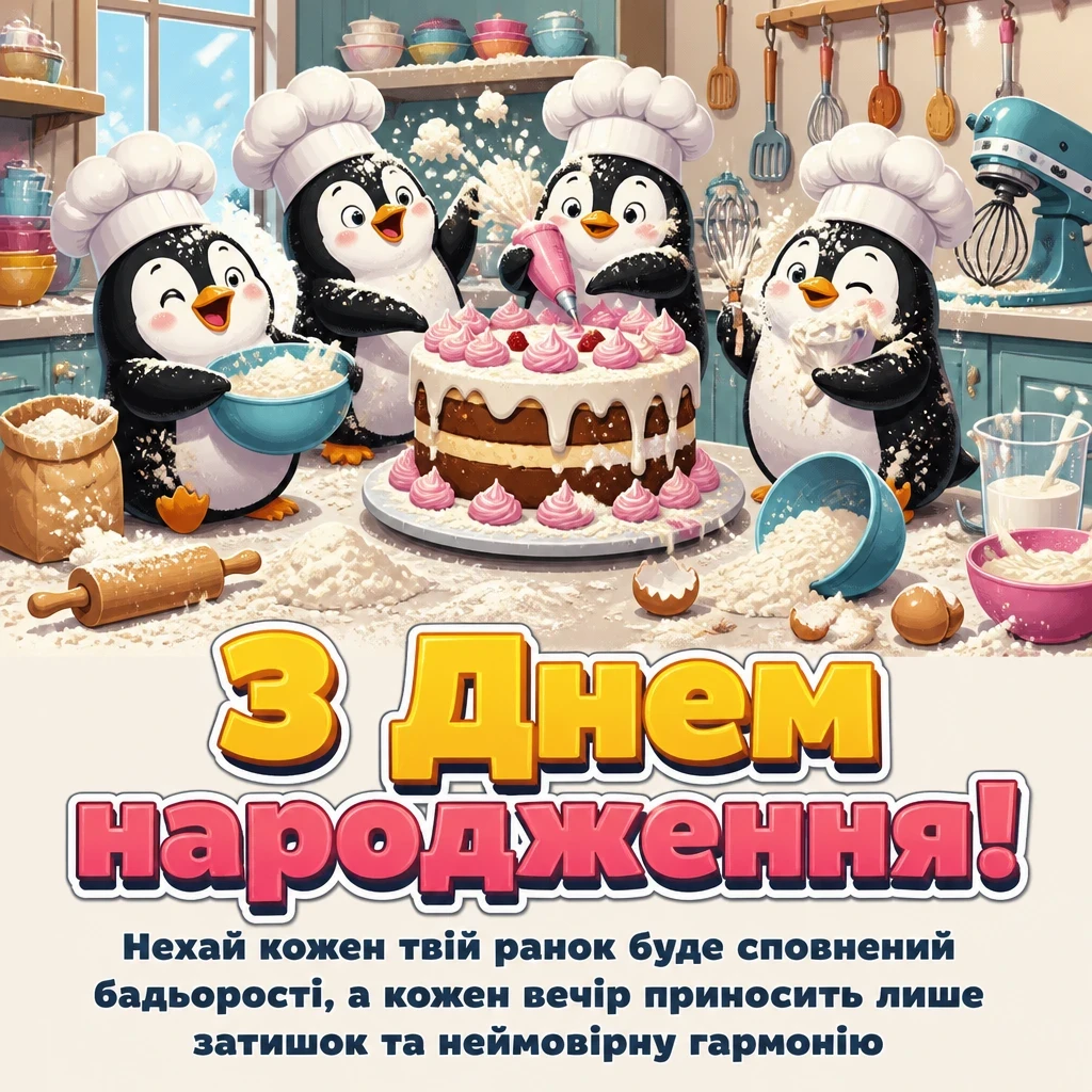 привітання з днем народження хрещеній