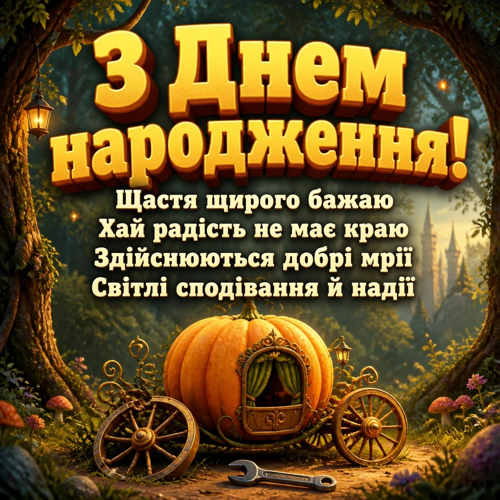 привітання з днем народження хрещеній