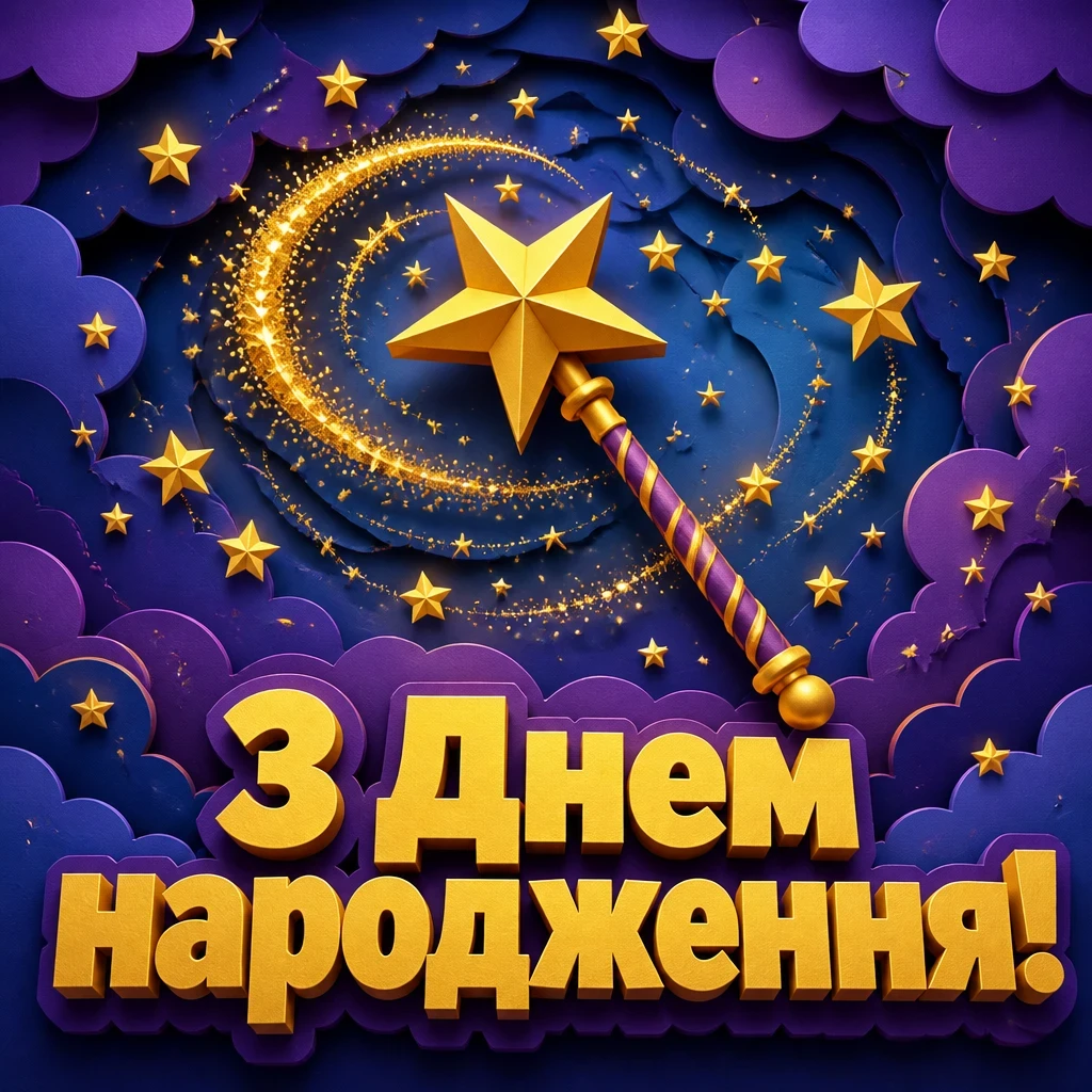 привітання з днем народження хрещеній