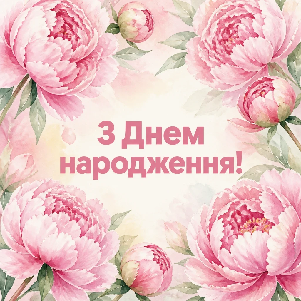 привітання з днем народження хрещеній