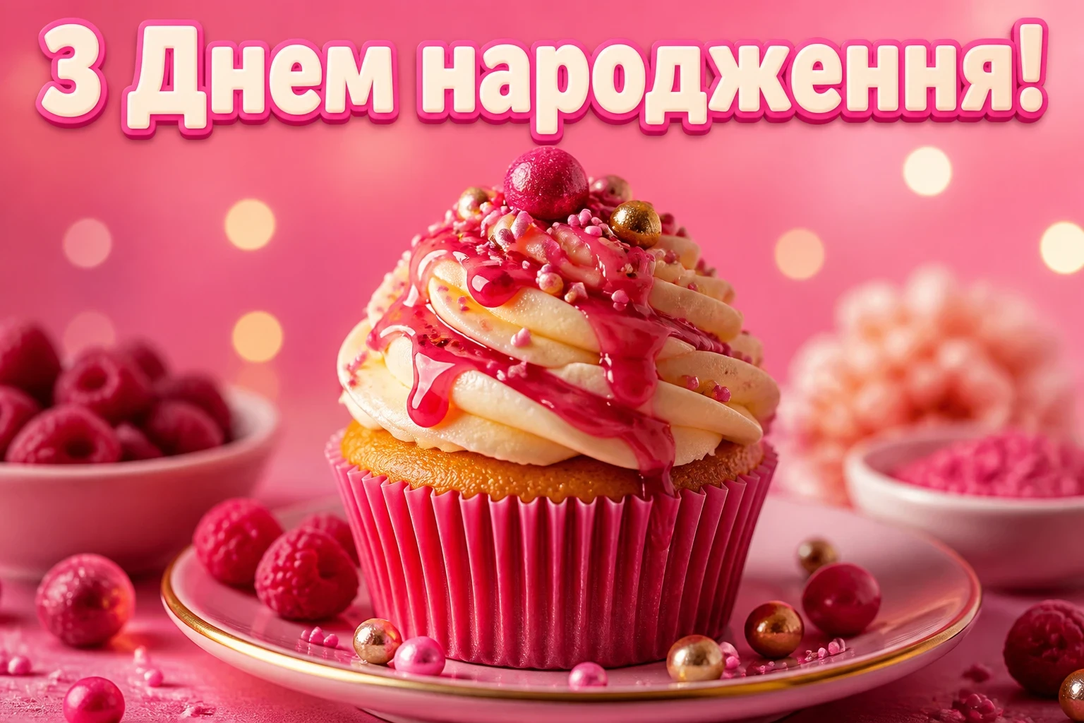 привітання з днем народження хрещеній
