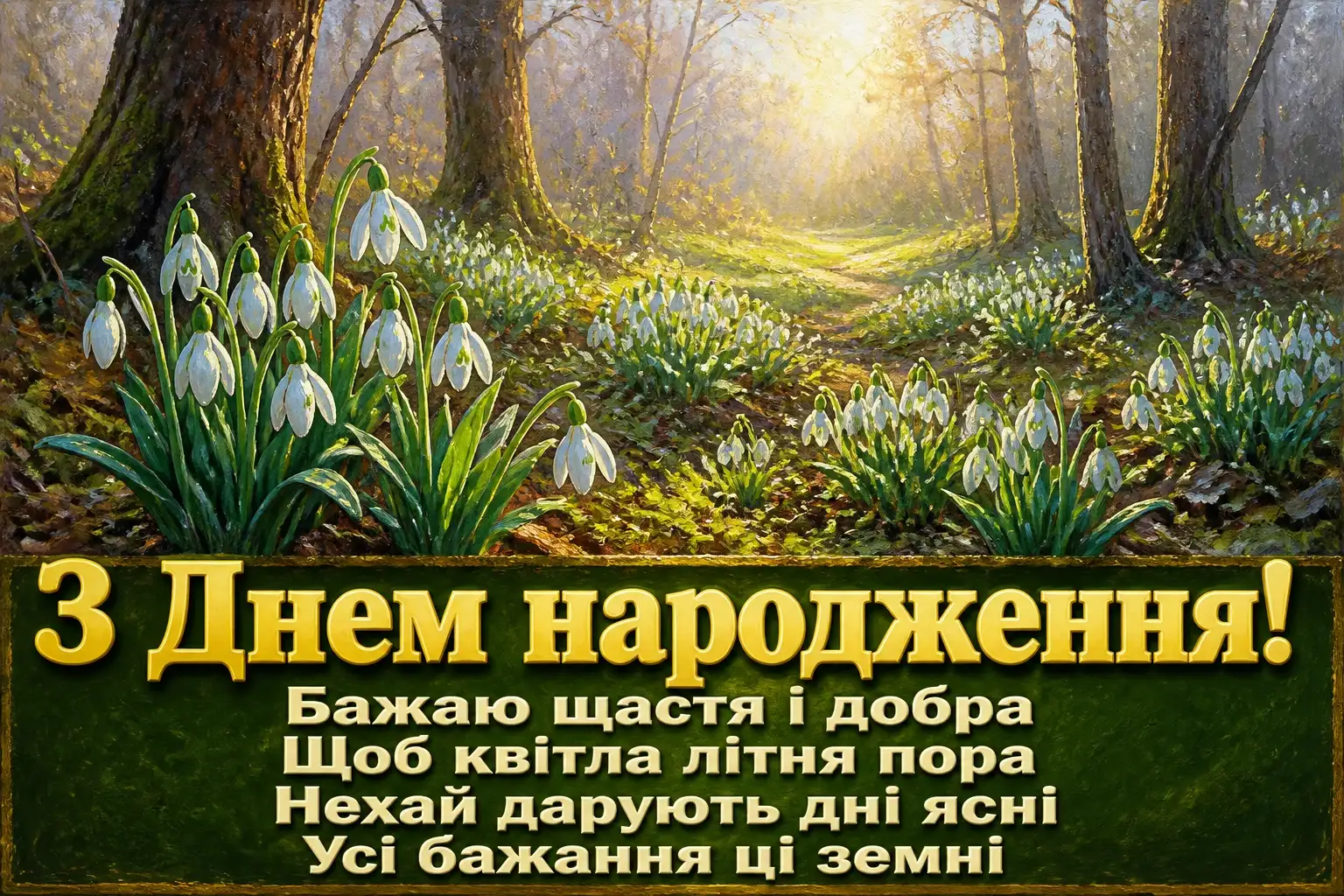 привітання з днем народження хрещеній