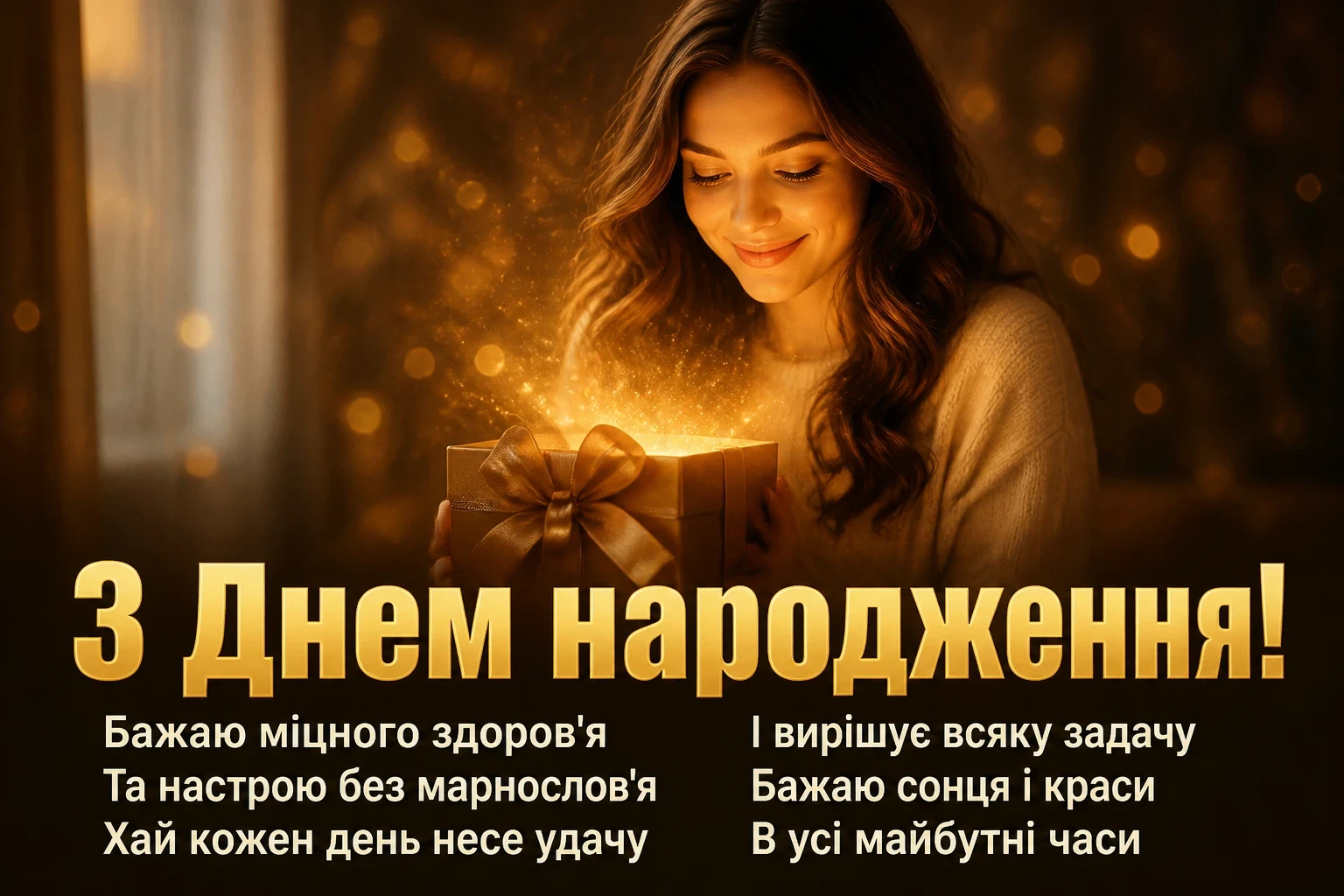 привітання з днем народження хрещеній
