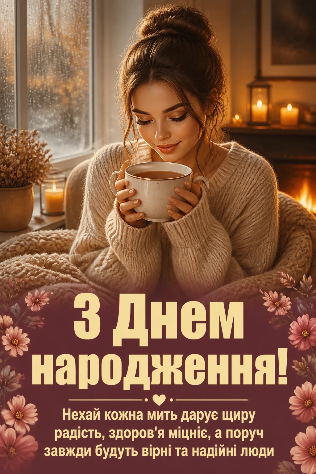 привітання з днем народження хрещеній