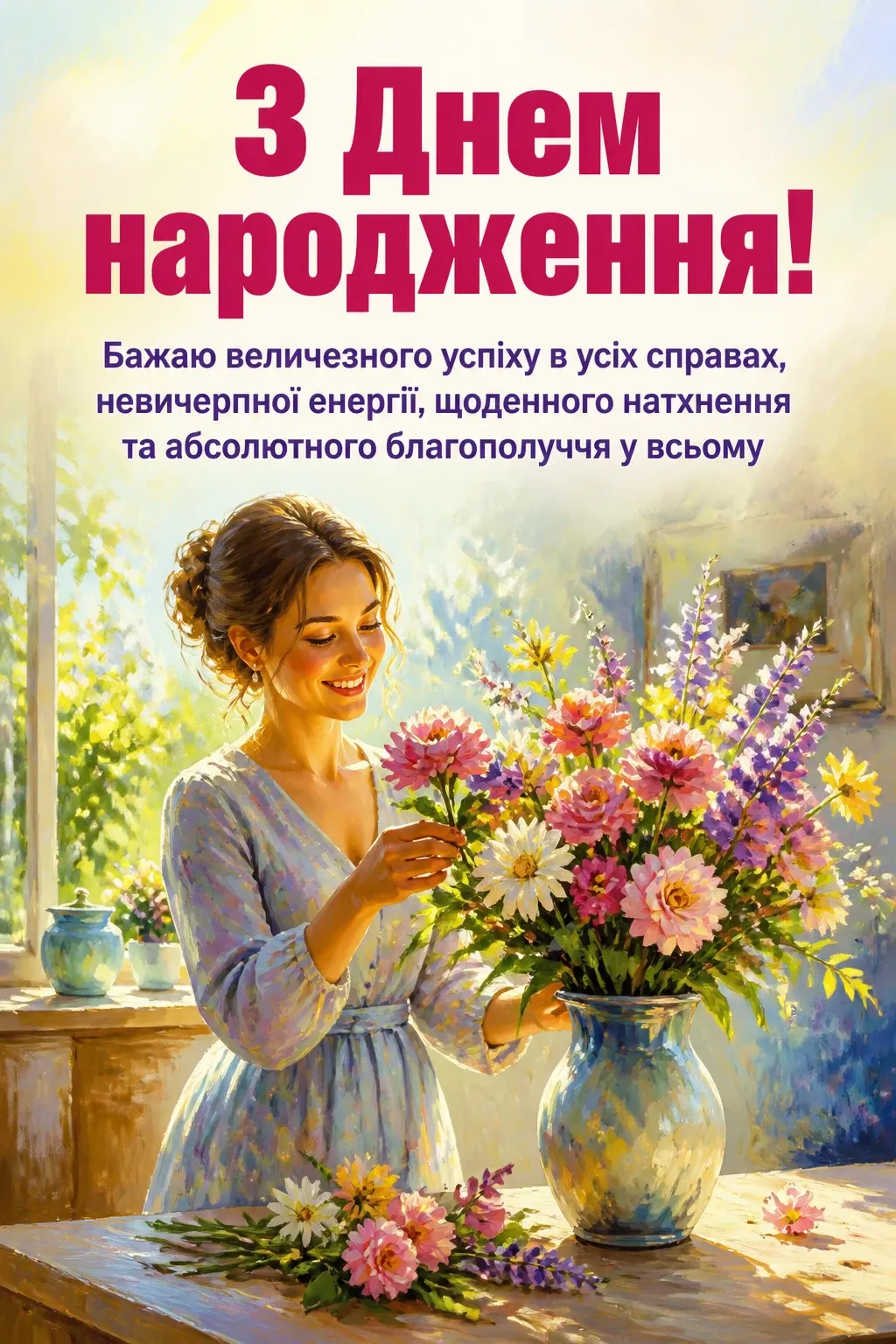 привітання з днем народження хрещеній