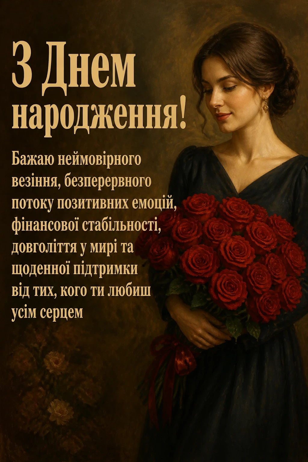 привітання з днем народження хрещеній