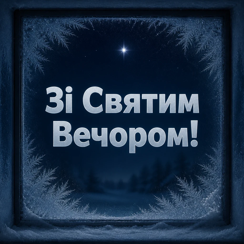 святий вечір привітання