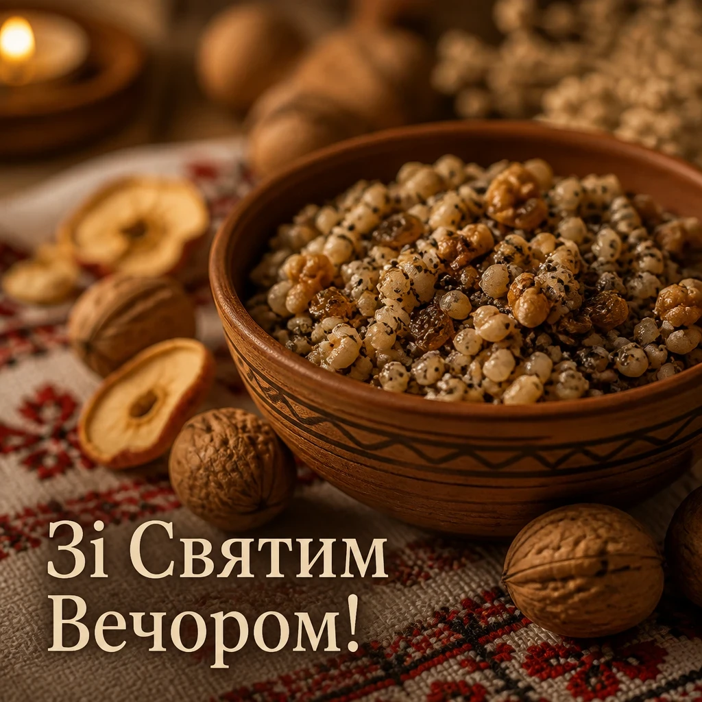святий вечір привітання